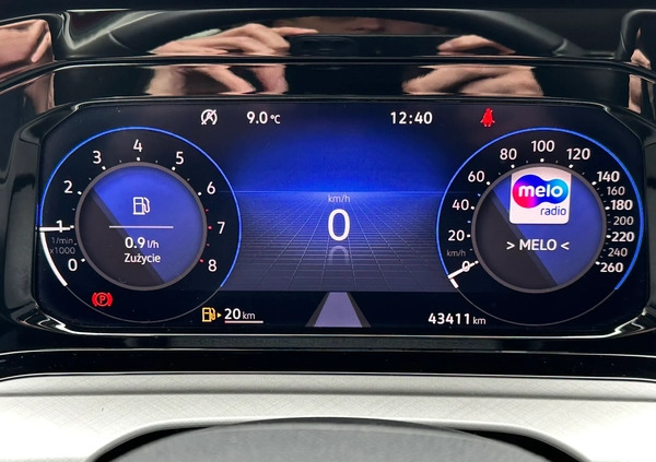 Volkswagen Golf cena 85800 przebieg: 43355, rok produkcji 2022 z Grudziądz małe 211